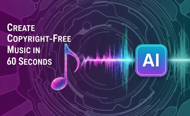 How to Create Unlimited Copyright Free Music in 60 Seconds Using AI