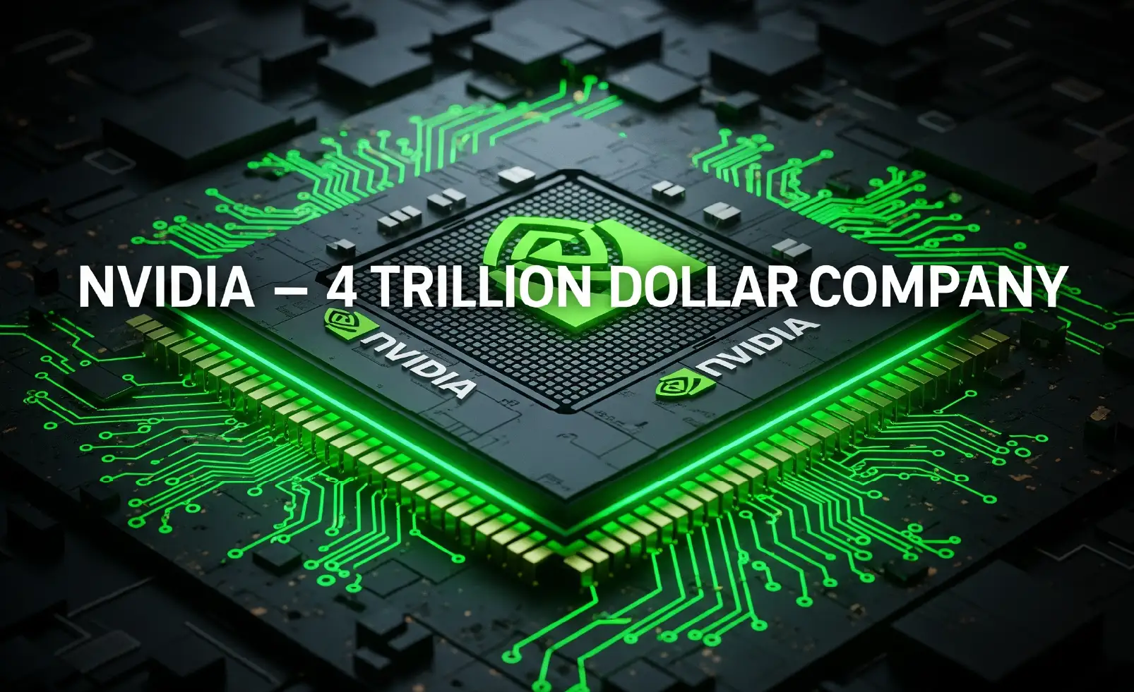 Nvidia’s $4 Trillion Valuation: How AI Chips and a Visionary CEO Built the World’s Most Valuable Company